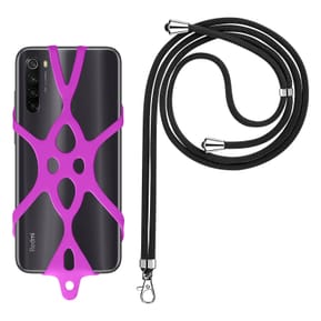 Avizar Cordon Smartphone avec Silicone Universel Extensible Réglable 90cm violet — image 2