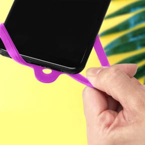 Avizar Cordon Smartphone avec Silicone Universel Extensible Réglable 90cm violet — image 5