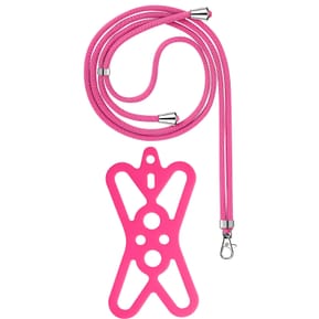 Avizar Cordon Smartphone avec Silicone Universel Extensible Réglable 90cm rose fuschia — image 2