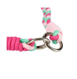 Avizar Cordon Téléphone Design Nylon Tressé 60cm Fuchsia