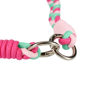 Avizar Cordon Téléphone Design Nylon Tressé 60cm Fuchsia — image 2