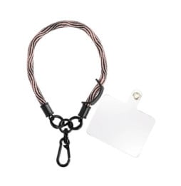 Avizar Dragonne 15cm pour Smartphone Ajustable Accroche Universelle Rose Poudré