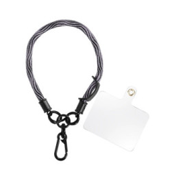 Avizar Dragonne élégante pour Smartphone Attache incluse Blanc / Noir
