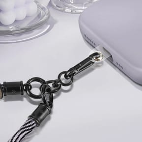 Avizar Dragonne élégante pour Smartphone Attache incluse Blanc / Noir — image 4