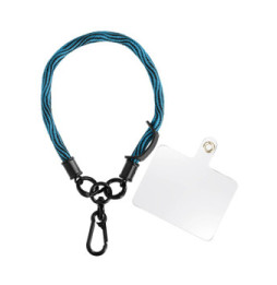 Avizar Dragonne élégante pour Smartphone Attache incluse Bleu