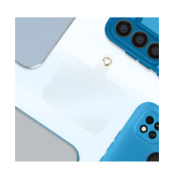 Avizar Dragonne élégante pour Smartphone Attache incluse Bleu