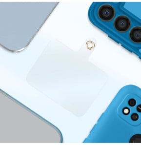 Avizar Dragonne élégante pour Smartphone Attache incluse Bleu