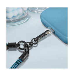 Avizar Dragonne élégante pour Smartphone Attache incluse Bleu