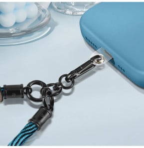Avizar Dragonne élégante pour Smartphone Attache incluse Bleu