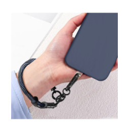 Avizar Dragonne élégante pour Smartphone Attache incluse Bleu Roi