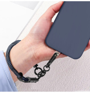 Avizar Dragonne élégante pour Smartphone Attache incluse Bleu Roi
