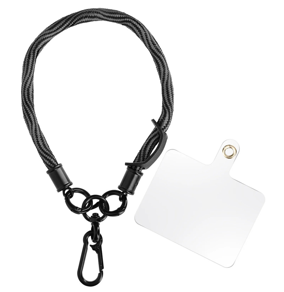 Avizar Dragonne élégante pour Smartphone Attache incluse Gris