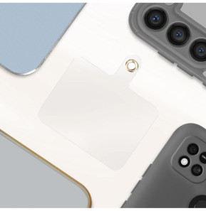 Avizar Dragonne élégante pour Smartphone Attache incluse Gris