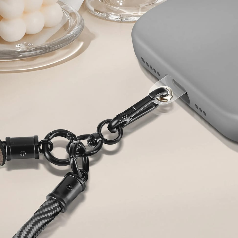 Avizar Dragonne élégante pour Smartphone Attache incluse Gris — image 4