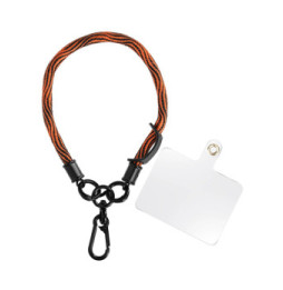 Avizar Dragonne élégante pour Smartphone Attache incluse Orange