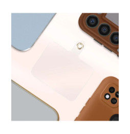 Avizar Dragonne élégante pour Smartphone Attache incluse Orange
