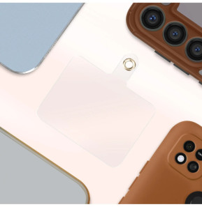 Avizar Dragonne élégante pour Smartphone Attache incluse Orange