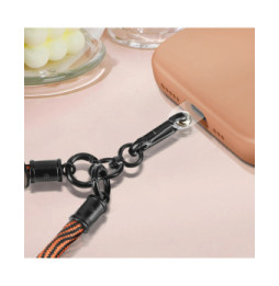 Avizar Dragonne élégante pour Smartphone Attache incluse Orange