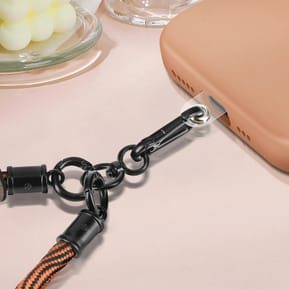 Avizar Dragonne élégante pour Smartphone Attache incluse Orange — image 4