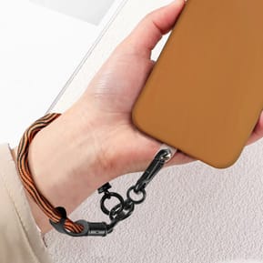 Avizar Dragonne élégante pour Smartphone Attache incluse Orange — image 5