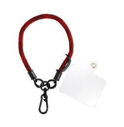 Avizar Dragonne élégante pour Smartphone Attache incluse Rouge