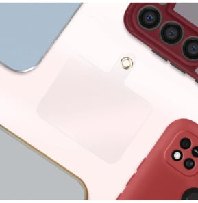 Avizar Dragonne élégante pour Smartphone Attache incluse Rouge
