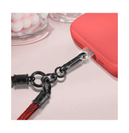 Avizar Dragonne élégante pour Smartphone Attache incluse Rouge