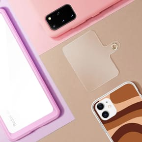 Avizar Dragonne pour Smartphone Design Tressé Accroche Universelle Fuchsia — image 3