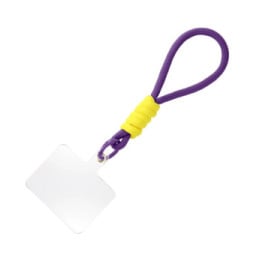 Avizar Dragonne pour Smartphone Design Tressé Accroche Universelle Violet