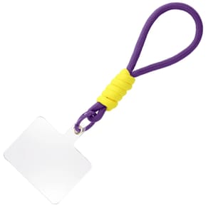 Avizar Dragonne pour Smartphone Design Tressé Accroche Universelle Violet