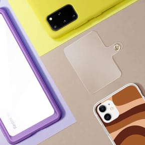 Avizar Dragonne pour Smartphone Design Tressé Accroche Universelle Violet — image 3