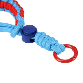 Avizar Dragonne pour Smartphone Design Tressé Ajustable Accroche Universelle Bleu / Rouge — image 2