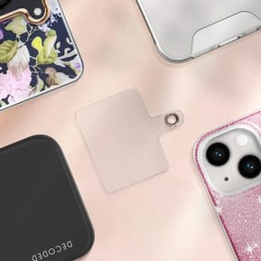 Avizar Dragonne pour Smartphone Design Tressé Ajustable Accroche Universelle Gris Clair — image 4