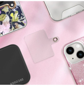 Avizar Dragonne pour Smartphone Design Tressé Ajustable Accroche Universelle Vert Pâle