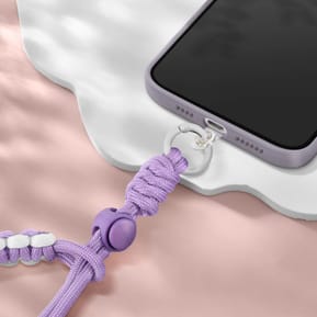 Avizar Dragonne pour Smartphone Design Tressé Lavande — image 3