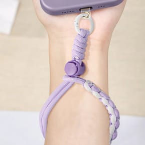 Avizar Dragonne pour Smartphone Design Tressé Lavande — image 5