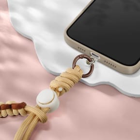 Avizar Dragonne pour Smartphone Design Tressé Marron — image 3