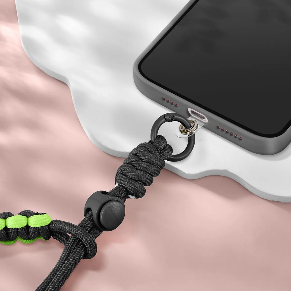 Avizar Dragonne pour Smartphone Design Tressé Noir — image 3