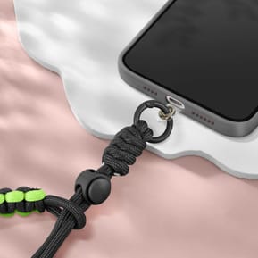 Avizar Dragonne pour Smartphone Design Tressé Noir — image 3