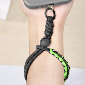 Avizar Dragonne pour Smartphone Design Tressé Noir — image 5