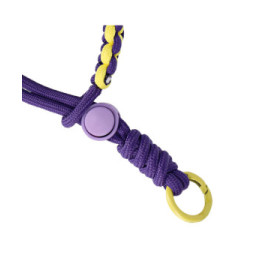 Avizar Dragonne pour Smartphone Design Tressé Violet Foncé