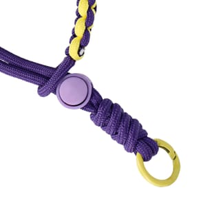 Avizar Dragonne pour Smartphone Design Tressé Violet Foncé — image 2