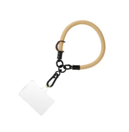 Avizar Dragonne pour Smartphone Nylon Souple Beige