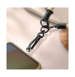 Avizar Dragonne pour Smartphone Nylon Souple Beige