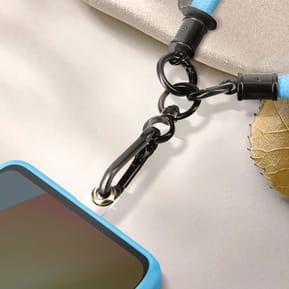 Avizar Dragonne pour Smartphone Nylon Souple Bleu — image 4