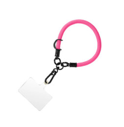 Avizar Dragonne pour Smartphone Nylon Souple Fuchsia