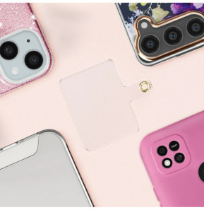 Avizar Dragonne pour Smartphone Nylon Souple Fuchsia