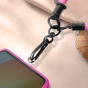 Avizar Dragonne pour Smartphone Nylon Souple Fuchsia — image 4