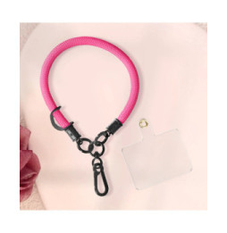 Avizar Dragonne pour Smartphone Nylon Souple Fuchsia