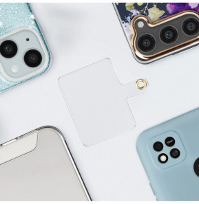 Avizar Dragonne pour Smartphone Nylon Souple Gris